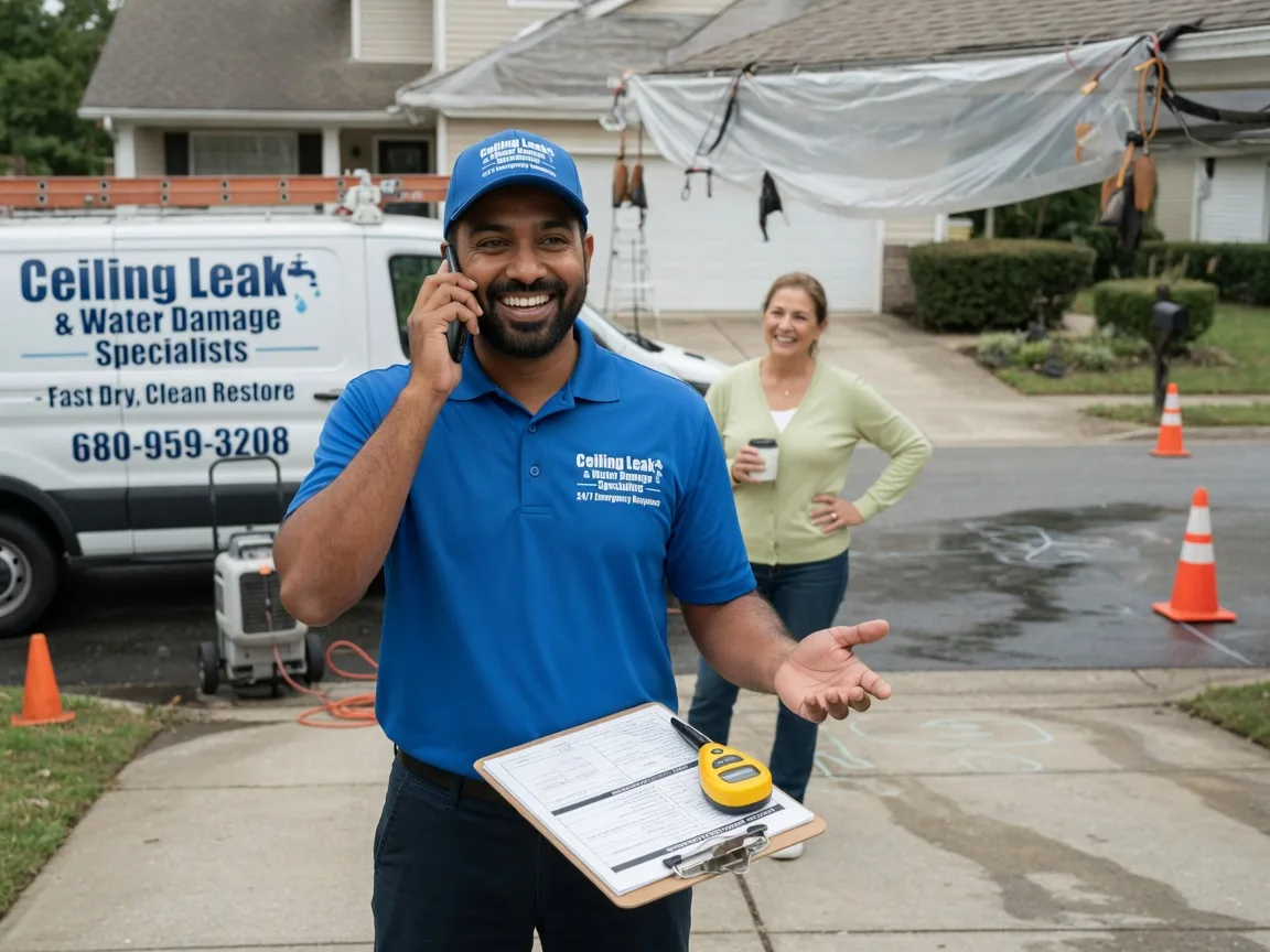 Ceiling Leak Cleanup East Otto, NY FAQs